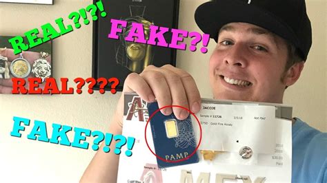 Has anyone here ever received fake silver/ gold from Apmex, SD .